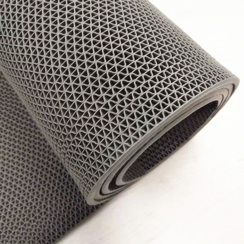 GRAFFE พรมกันลื่นพีวีซี FMS7000–930GR ขนาด 90x300ซม. หนา 0.45ซม. สีเทา