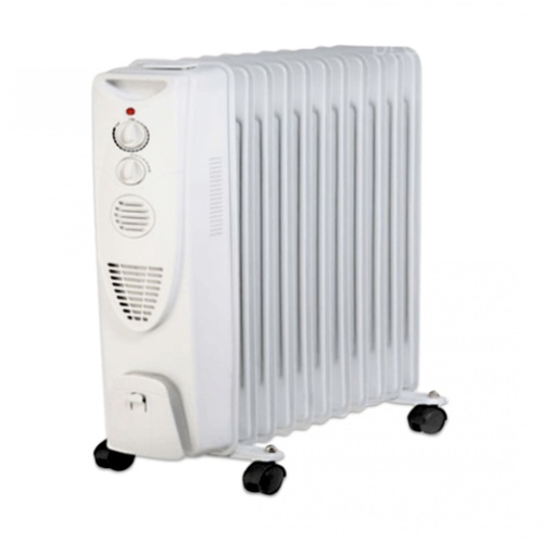 SOLAR เครื่องปรับอุณหภูมิ 2500w Oil-filled Radiator ORF-11A สีขาว