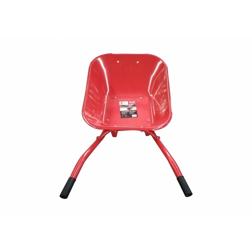 TUF รถเข็นปูนล้อคู่ (ล้อลม) รุ่น WB-DR150 (รับน้ำหนัก150KG.) สีแดง