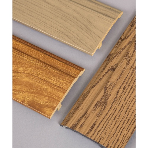 GREAT WOOD ไม้บัวพื้น PS JC193-7376 92x16x2900มม. สีไม้สัก