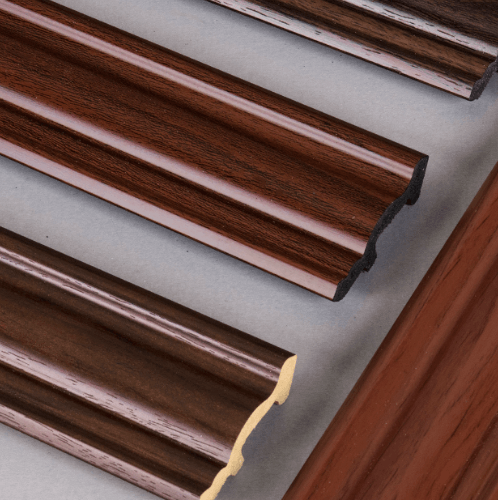 GREAT WOOD ไม้บัวบน PS JC194-4 53.5x14x2900มม. สีเอลเดอร์