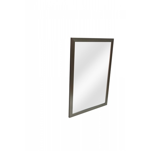 Nice กระจกมีกรอบ รุ่น 1068-S-394 ขนาด 40X60 ซม. สีเงิน