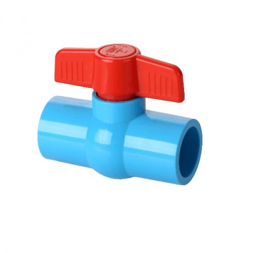 ក្បាលរុំប៊ីនេ Ball Valve PVC មួល ដងចាប់ ABS  ស៊េរី UCB01 ខ្នាត  1 