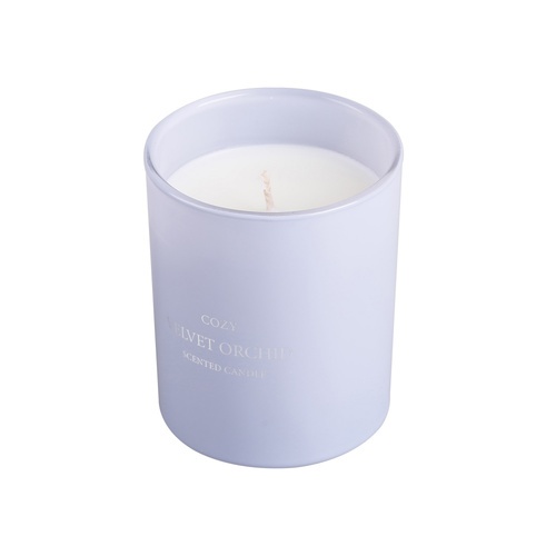 COZY เทียนหอม Velvet Orchid 8.2x9.8 ซม. สีฟ้า
