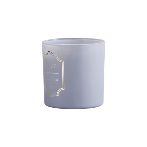 COZY เทียนหอม Linen Fresh-GR 10x11 ซม. สีเทา