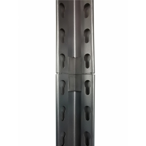 HUMMER ชั้นวางของอเนกประสงค์พื้นเหล็ก 3 ชั้น รุ่น SRFS-90BK ขนาด 90x40x90ซม. สีดำทราย