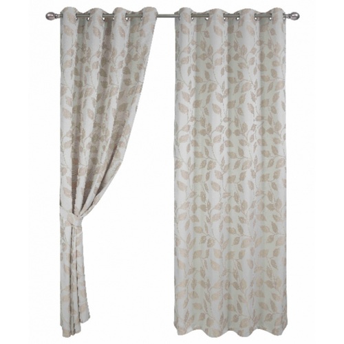 Davinci ผ้าม่านหน้าต่าง  150x160ซม. Lysebrun สีน้ำตาลอ่อน