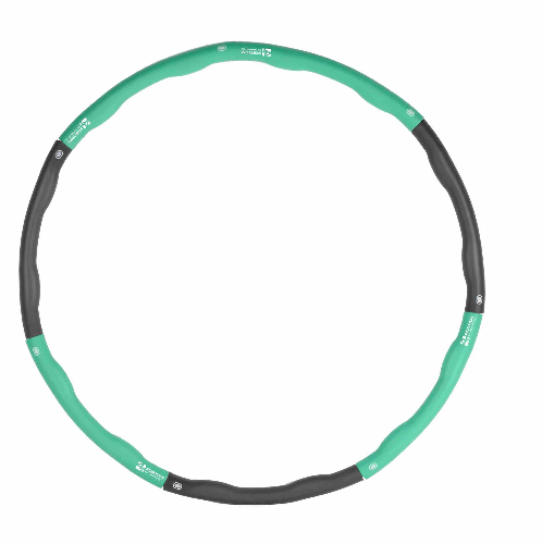 HULA HOOP 85cm. ស៊េរី HLH85GNGY 4TEM ប្រផេះ-បៃតង