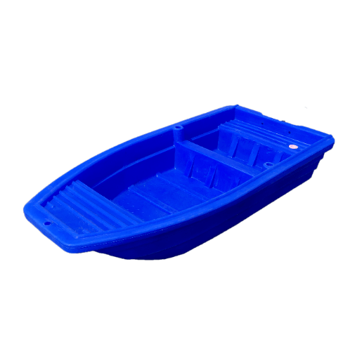POLLO เรือพายพลาสติก 2 ทีนั่ง ขนาด 96x198x33ซม. รุ่น PFB-200BL สีน้ำเงิน รองรับน้ำหนักได้ 150กก.