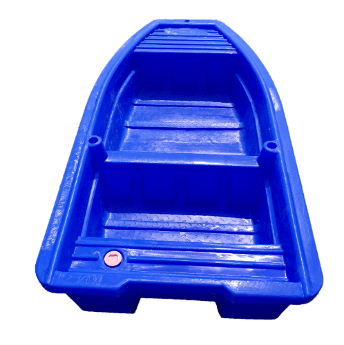 POLLO เรือพายพลาสติก 2 ทีนั่ง ขนาด 96x198x33ซม. รุ่น PFB-200BL สีน้ำเงิน รองรับน้ำหนักได้ 150กก.