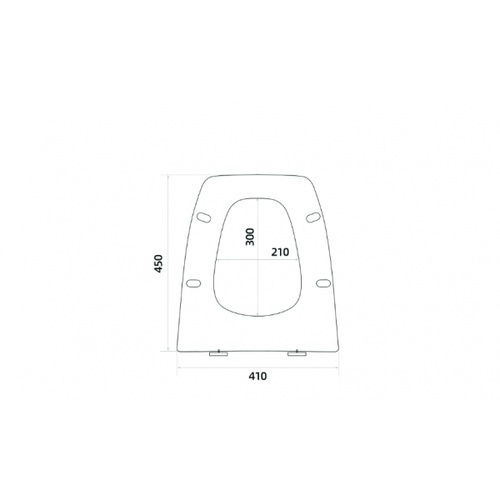 Verno อะไหล่-ฝารองนั่ั่ง สุขภัณฑ์ รุ่น ธอร์ VN-3312 