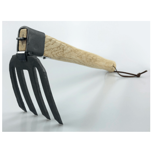 Tree’O ส้อมพรวนด้ามไม้ รุ่นTL3033 ขนาด36ซม. สีน้ำตาล