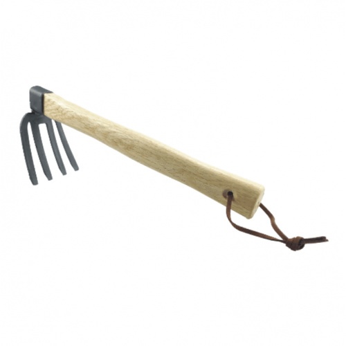 Tree’O ส้อมพรวนด้ามไม้ รุ่นTL3033 ขนาด36ซม. สีน้ำตาล