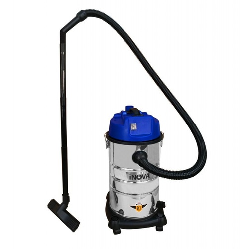 INOVA เครื่องดูดฝุ่น ดูดน้ำ  1400 วัตต์ ขนาด 30 ลิตร  RL092-30L-SS สีฟ้า