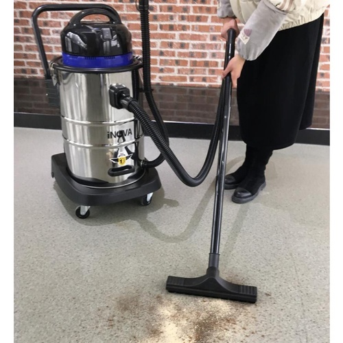INOVA เครื่องดูดฝุ่น ดูดน้ำ  1600 วัตต์  ขนาด  50 ลิตร RL60-50L-SS สีฟ้า
