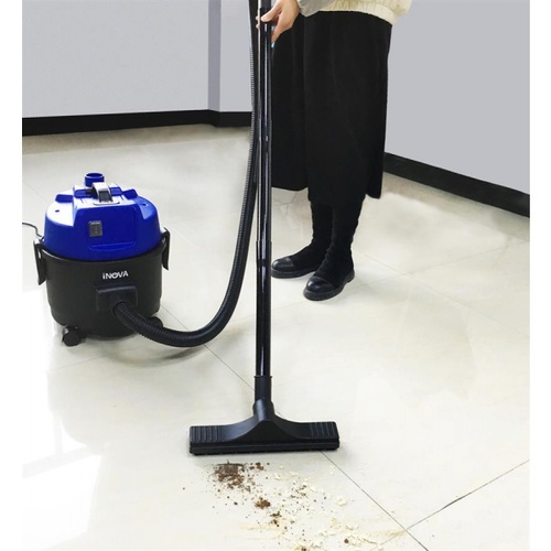 INOVA เครื่องดูดฝุ่นดูดน้ำ  1400 วัตต์ ขนาด 15 ลิตร WL092-15L-P สีฟ้า