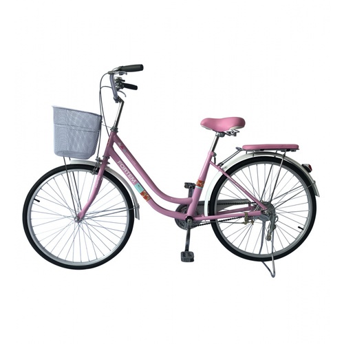 FORTEM จักรยานแม่บ้าน 24นิ้ว รุ่น 4CB-2401-P สีชมพู (1/2)