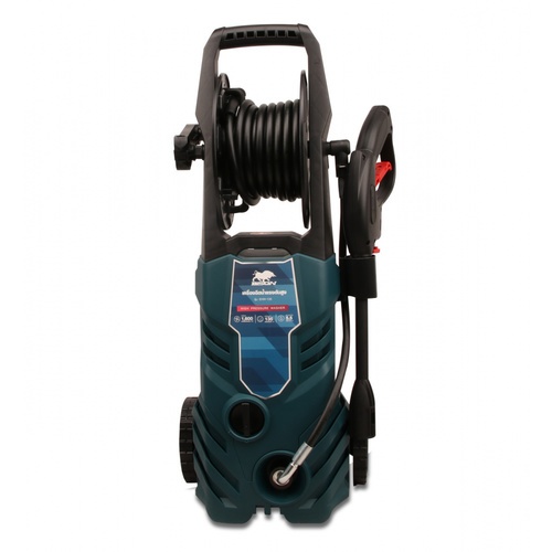 BISON เครื่องฉีดน้ำแรงดันสูง 135บาร์ รุ่น EHW-135 (พร้อมที่เก็บสายในตัว)