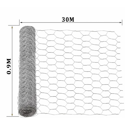 ปืนใหญ่  ตาข่ายหกเหลี่ยม SQ-34  ตาห่าง 1นิ้ว ขนาด 0.90x30เมตร
