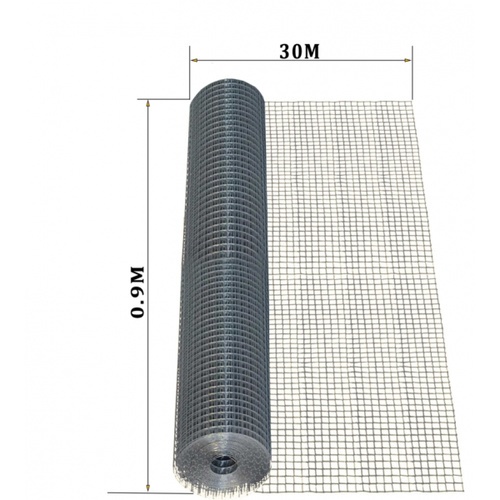 ปืนใหญ่  ตาข่ายสี่เหลี่ยม SY-25 ตาห่าง 1/2นิ้ว ขนาด 0.90x30เมตร