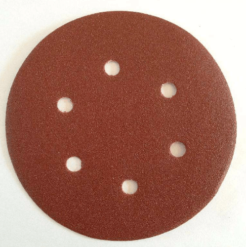 กระดาษหนามเตยทรายกลมมีรู 6 CS2506100 เบอร์ 100  (แพ๊ค 5)