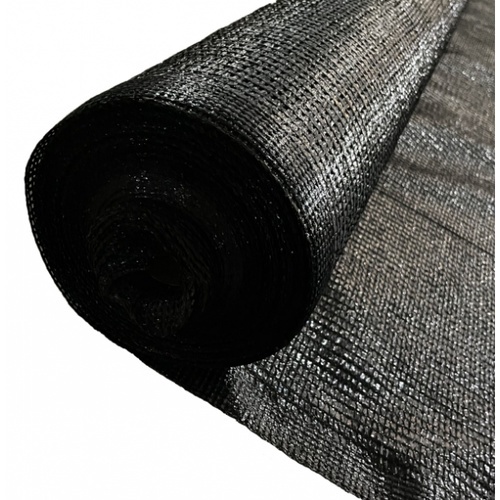 POLLO สแลน HDPE รุ่นSH-3211-55 ขนาด2x100ม. 50%(สามเข็ม) สีดำ