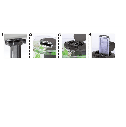 ตู้ปลาตั้งโต๊ะ ขนาด 7L รุ่น DY-2A