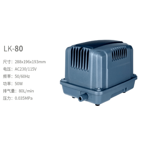 ปั้มลม Big flow ขนาด 50W รุ่น LK-80