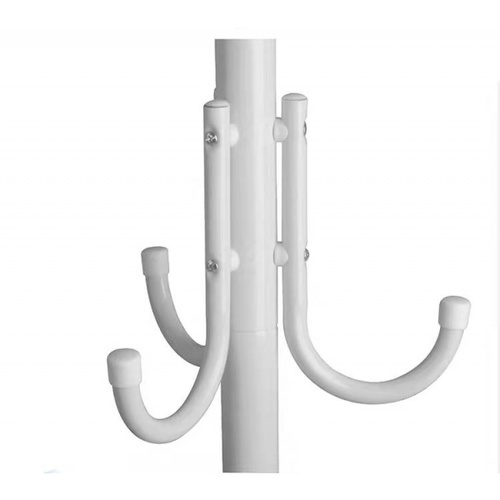 SAKU ที่แขวนหมวกและเสื้อ 3 ชั้น รุ่น JD01 ขนาด 45×45×175ซม. สีขาว