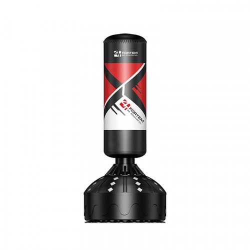 4TEM เป้าชกมวยตั้งพื้น ขนาด 30x63x180ซม. รุ่น AB-006 สีดำ-แดง