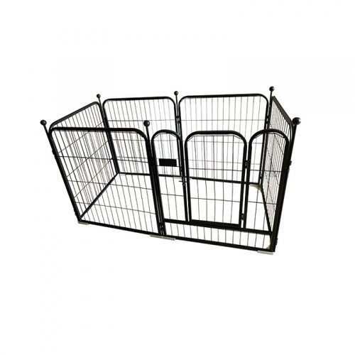 DUDUPETS คอกสัตว์เลี้ยง รุ่น Bella ขนาด 60x120x70ซม. สีดำ