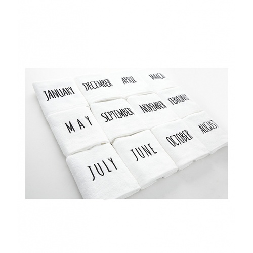 COZY ผ้าขนหนู รุ่น LY01 ขนาด 35×75 ซม. สีขาว