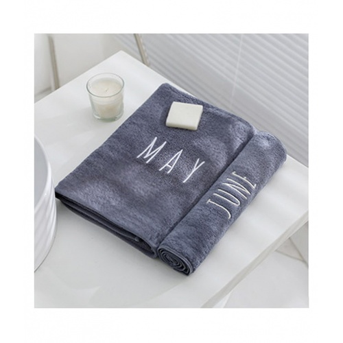 COZY ผ้าขนหนู รุ่น LY02 ขนาด 35×75 ซม. สีเทาเข้ม