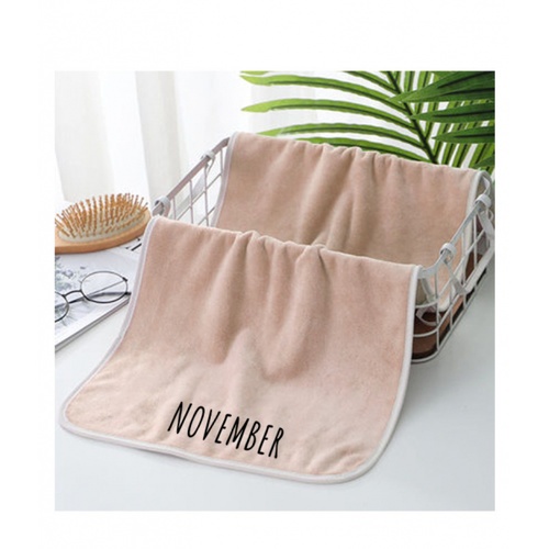 COZY ผ้าขนหนู รุ่น LY03 ขนาด 35×75 ซม. สีน้ำตาลอ่อน