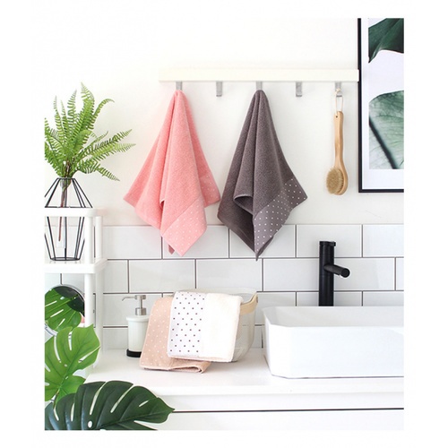 COZY ผ้าขนหนู รุ่น LY04 ขนาด 35×75 ซม. สีขาว