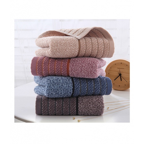 COZY ผ้าขนหนู รุ่น LY07 ขนาด 34x75 ซม. สีน้ำเงินเข้ม