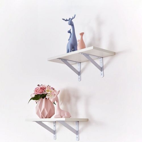 ฉากรับชั้น ขนาด20X25X4ซม. รุ่น TJ15-WT  สีขาว