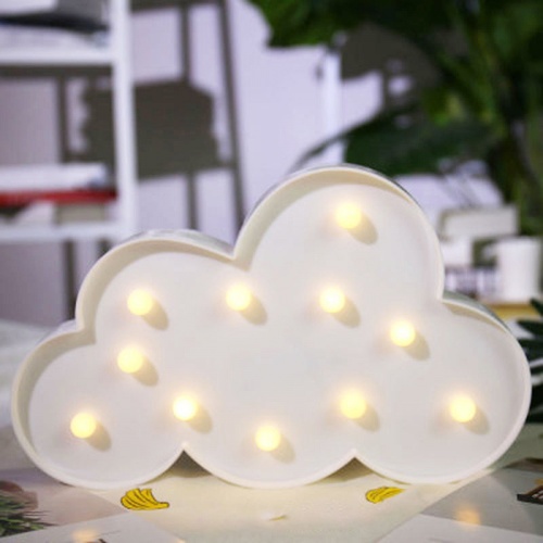 COZY LEDไฟตกแต่งรูปเมฆ  ขนาด 18.5×30×3 ซม.  รุ่น FM17 สีขาว