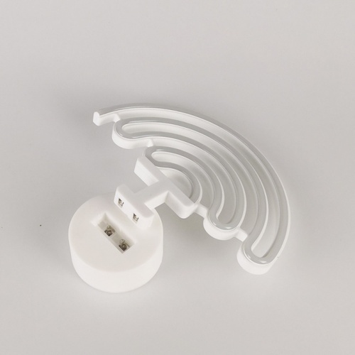 COZY LEDไฟนีออนรูปสายรุ้ง  ขนาด 24.5×28.5×8.5 ซม.  รุ่น ST-13 คละสี