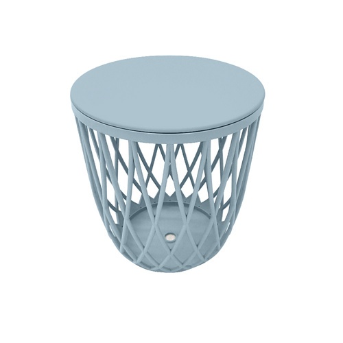 Summer Set เก้าอี้สตูลพลาสติก รุ่น HXC-866-BLขนาด 43.5x43x28 ซม. สีฟ้าอ่อน