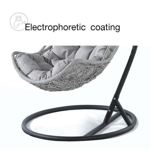 SUMMER SET ชิงช้ารังนก รุ่น SF020 ขนาด 76.5×83×128 ซม. สีเทา (1/3)