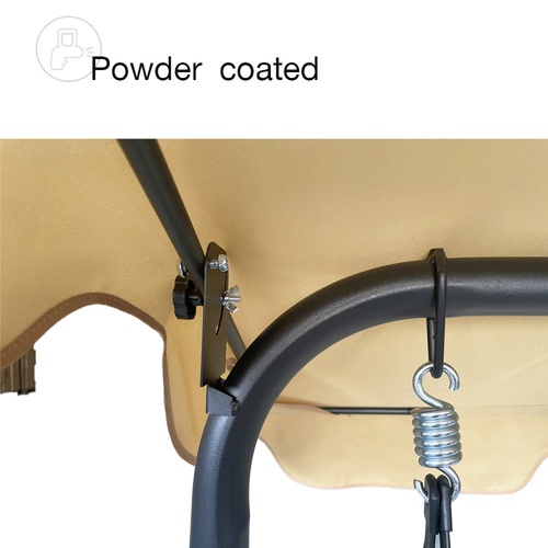 SUMMER SET ชิงช้าสนาม 3 ที่นั่ง รุ่น HWT003S ขนาด117x170x153ซม. สีเบจ