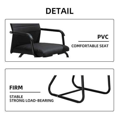 SMITH เก้าอี้สำนักงาน รุ่นYT-333P ขนาด44x51x86ซม. สีดำ