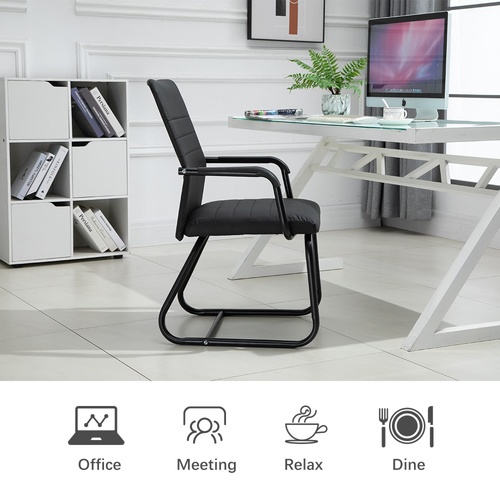SMITH เก้าอี้สำนักงาน รุ่นYT-333P ขนาด44x51x86ซม. สีดำ