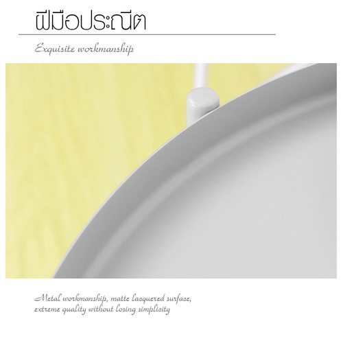 DELICATO โต๊ะถาดกลม 2 ชั้น รุ่น KF012WH 42x42x52ซม.สีขาว 