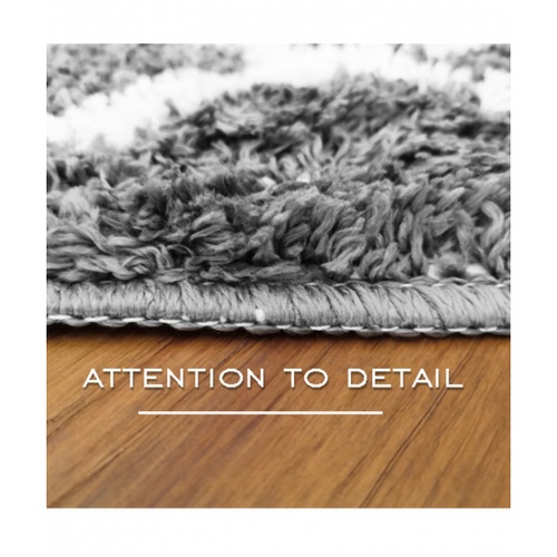 COZY พรมเช็ดเท้า 40×60×1.5cm. รุ่น JHX-19 สีเทา