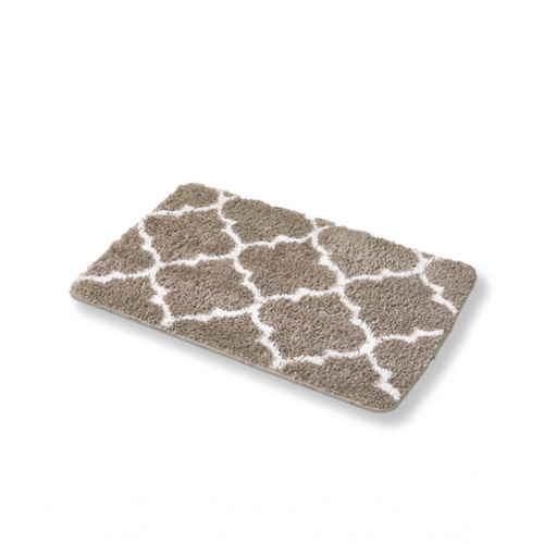 COZY พรมเช็ดเท้า 40×60×1.5cm. รุ่น JHX-21 สีน้ำตาล 