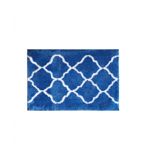 COZY พรมเช็ดเท้า 50×80×1.5ซม. รุ่น DK23 สีน้ำเงิน