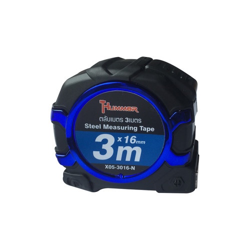 HUMMER ตลับเมตร 3เมตร รุ่น X05-3016-N สีน้ำเงิน