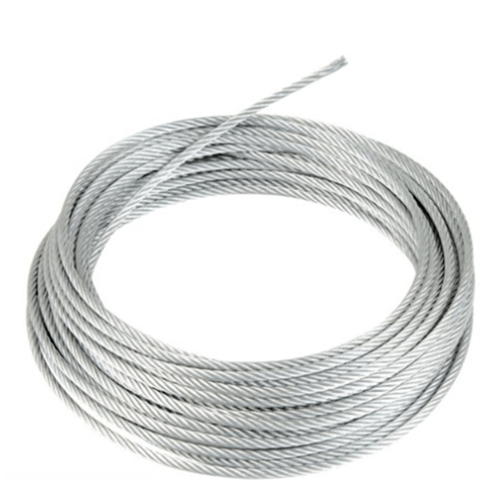 ខ្សែពួរលួសអ៊ីណុក  PVC ទំហំ 4.0mm. 7x7  ប្រវែង 30 ម៉ែត្រ